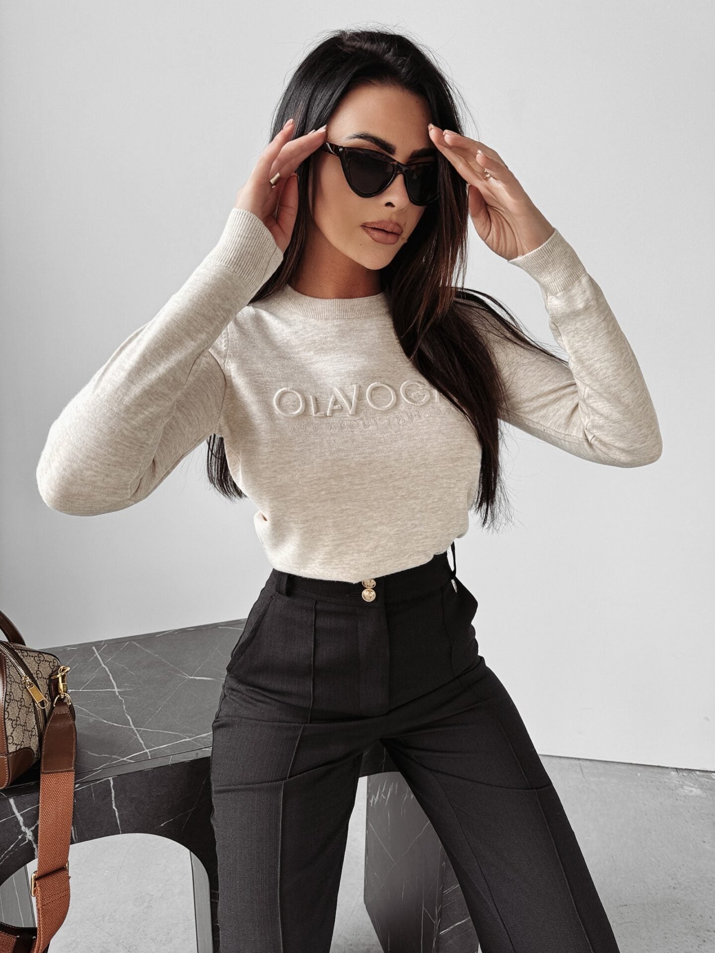 Cara Ola Voga calm sweater, beige image 0