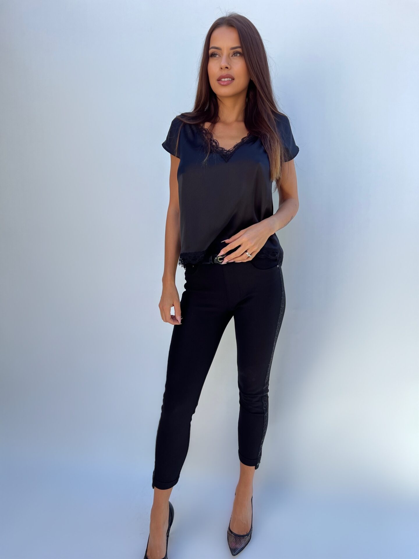 RICCI SATIN TOP image 0