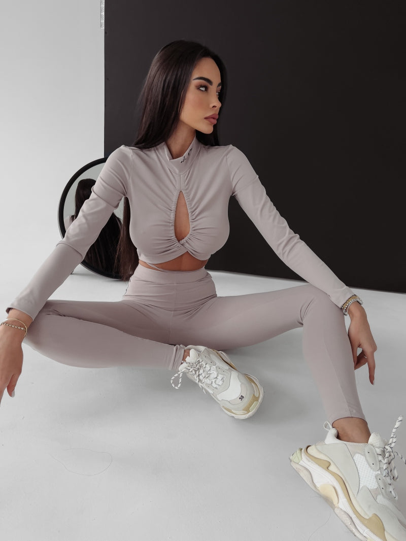 Elastic set Lidia Ola Voga neon beige image 1