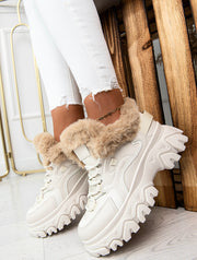 EVENFALL INSULATED SPORT SHOES BEIGE image 1