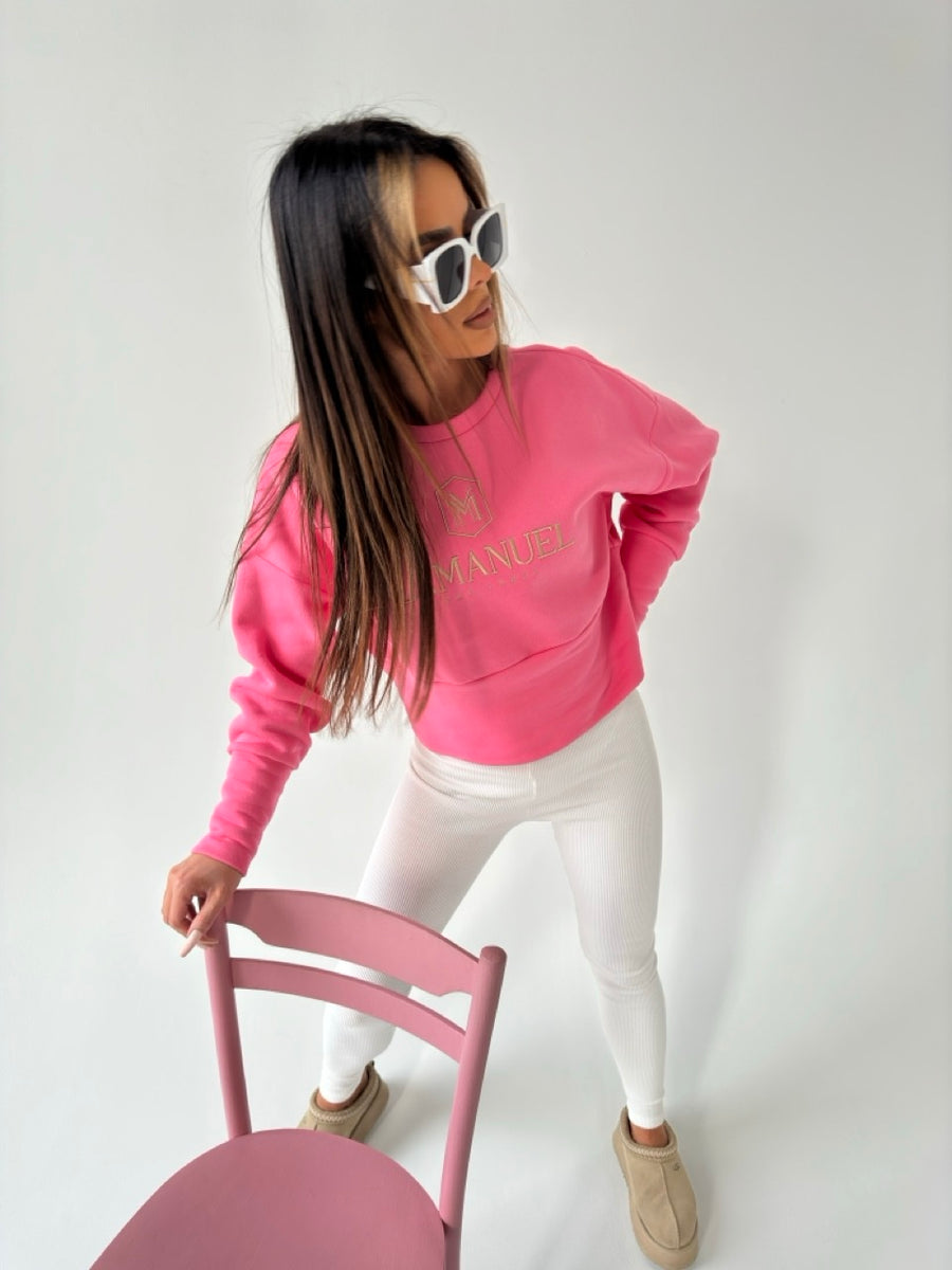 LIFT ME sweatshirt pink image 0