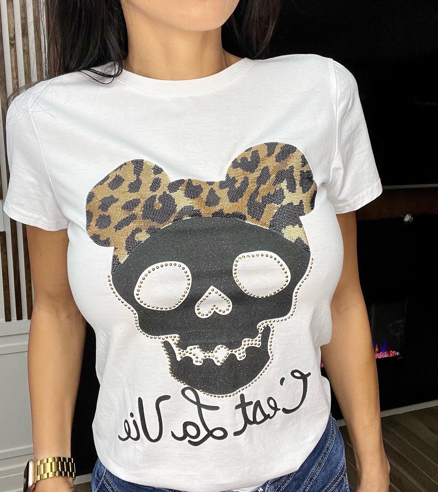 Skull T-shirt - M/L image
