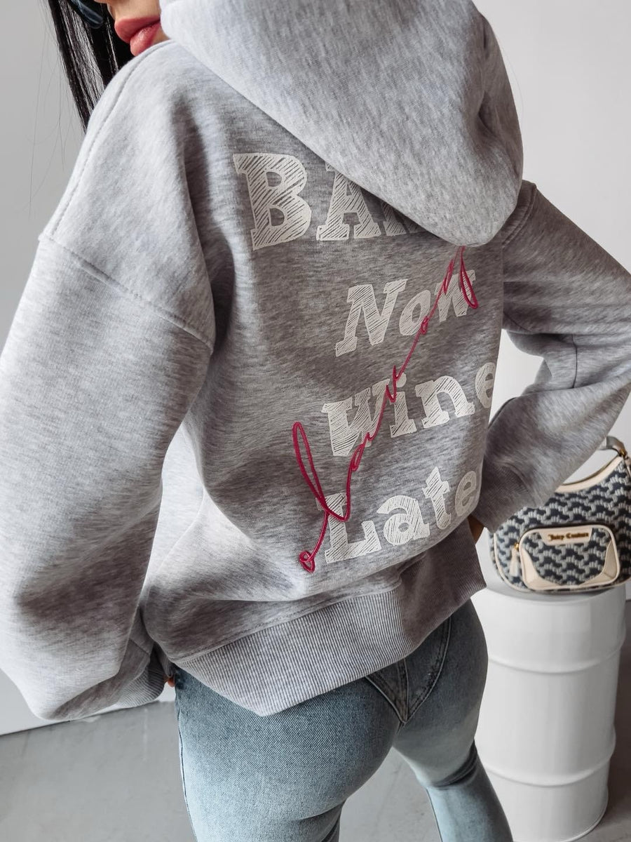Women's sweatshirt with Mickey Tikus Ola Voga, gray image 2
