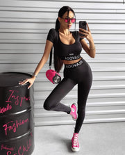 Glammy Ola Voga elastic set, black image 5
