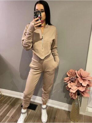 Nude Jogger Set