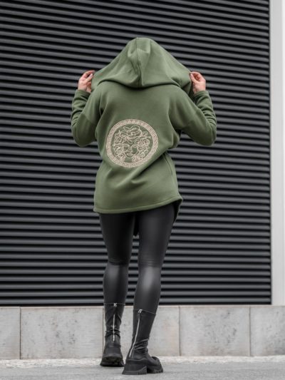 MEDUZA SHORT COAT KHAKI