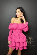 ROMANTIC DANCE PINK DRESS