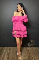 ROMANTIC DANCE PINK DRESS