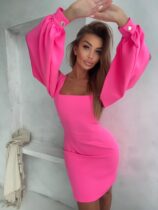 CARLEEN DRESS PINK