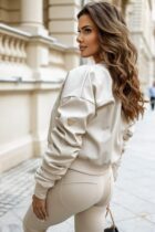 Luminous Beige Jacket