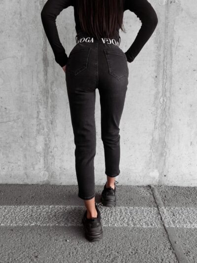 High waisted jeans from Graf Ola Voga black