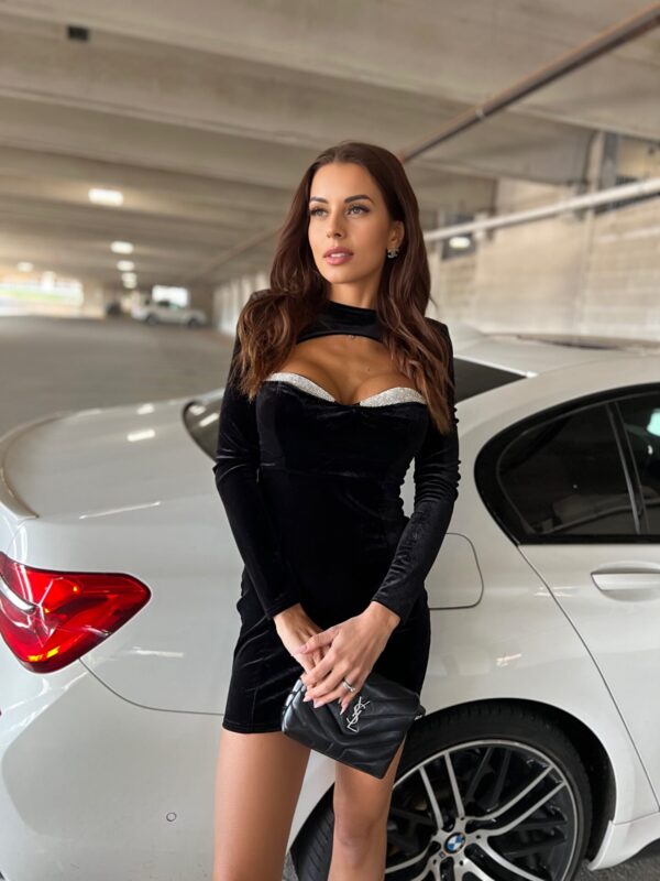 Lady Velvet Dress | Woman Velvet Dress Online