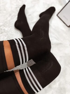 black long stockings
