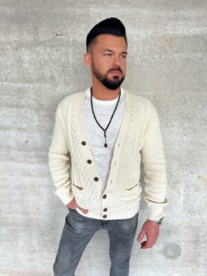 Cotton Men’s Cardigan