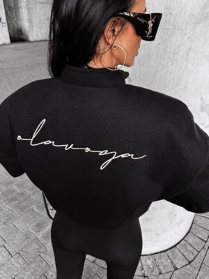 BOMB OLAVOGA transitional bomber jacket black
