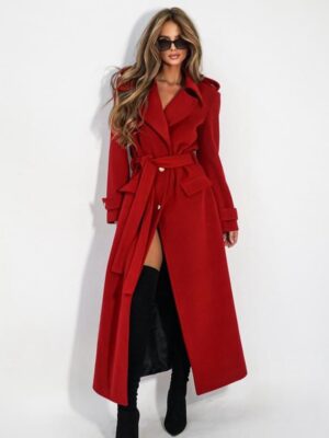 LE LONG Red Coat